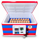Full auto incubator machine for hatching 60 eggs AC + DC - Image 3