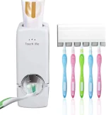 Smart Automatic Toothpaste Dispenser & Toothbrush Holder | No Waste Toothpaste Squeezer for Bathroom - Image 8