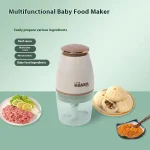 Mini Electric Food Chopper | Baby Food Maker & Garlic Mincer - Image 4