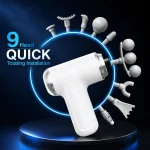 Charge Boost Massage Gun | Deep Tissue Body Massager for Pain Relief - Image 9