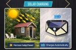Solar Motion Sensor Wall Light 100 LED | Outdoor Solar Security Light - Image 3
