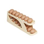 Automatic Egg Storage Box with Roller Design | Refrigerator Egg Organizer for Kitchen - Image 2