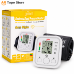 JZIKI ZK-B869YA Automatic Digital Blood Pressure Monitor – Upper Arm BP Machine with Pulse & Memory Function
