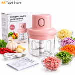 Mini Electric Garlic Chopper | USB Rechargeable Food Grinder 250ml