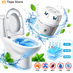 Automatic Toilet Cleaner Gel Stamp – Flower Fragrance Commode Cleaning & Deodorizing Gel
