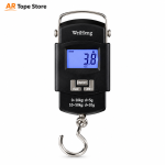 WeiHeng 50KG Digital Hanging Weight Scale – Portable LCD Luggage & Hook Weighing Scale