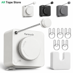 15.7 Feet Retractable Clothesline | Wall Mounted Heavy Duty Clothes Drying Line for Home & Balcony