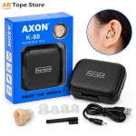 AXON K-88 Rechargeable Mini Hearing Aid – In-Ear Adjustable Sound Amplifier